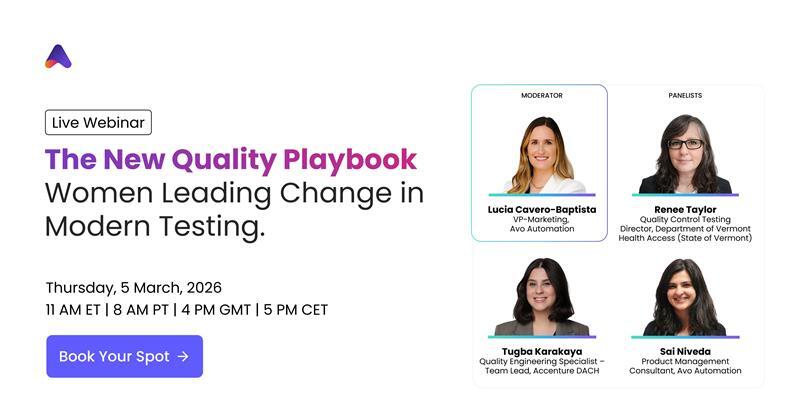 Avo Automation | Women in Tech Webinar 2026