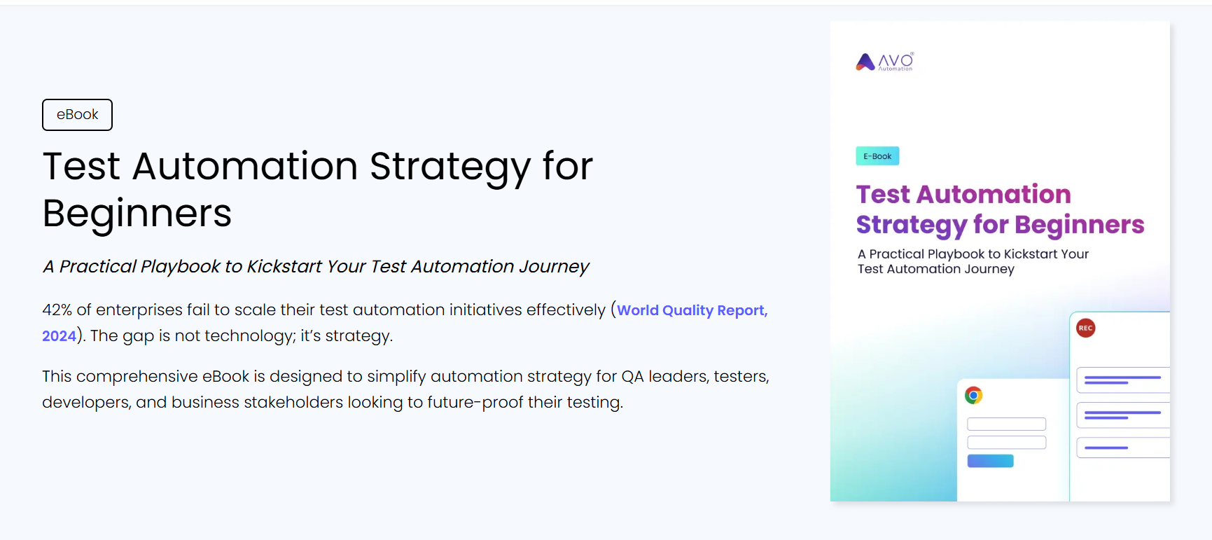Test Automation strategy for Beginners