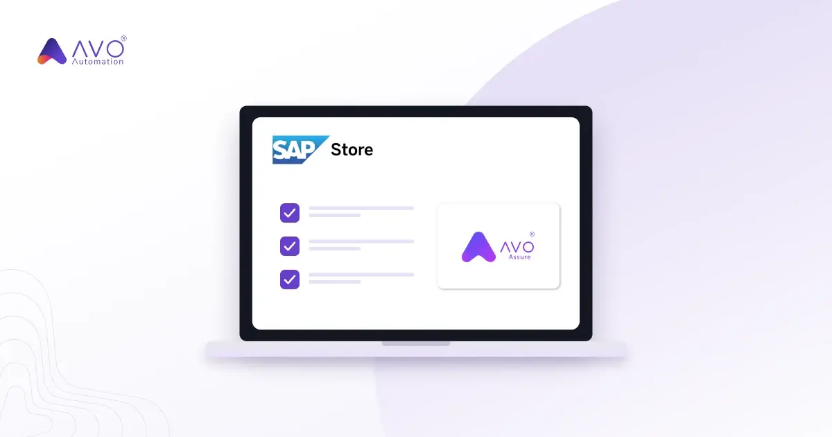 Avo Assure Now Available on SAP® Store
