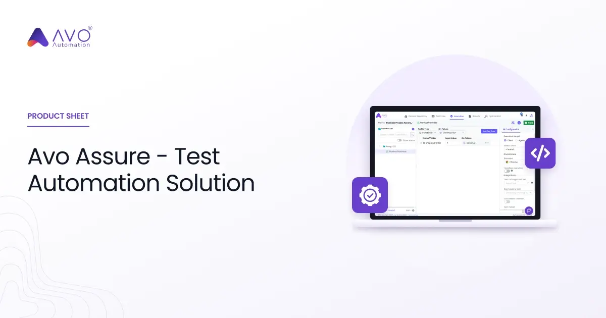 Avo Assure - Test Automation Solution
